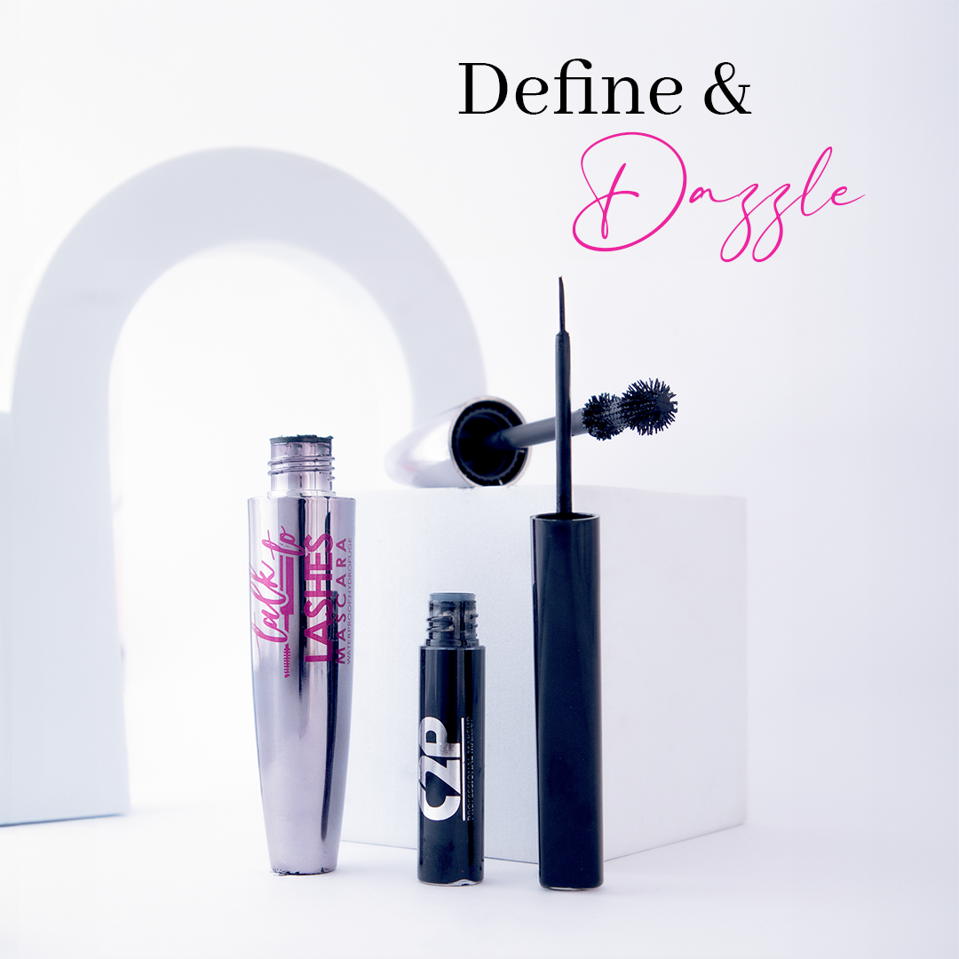 Define &amp; Dazzle: Mascara + Eyeliner Combo