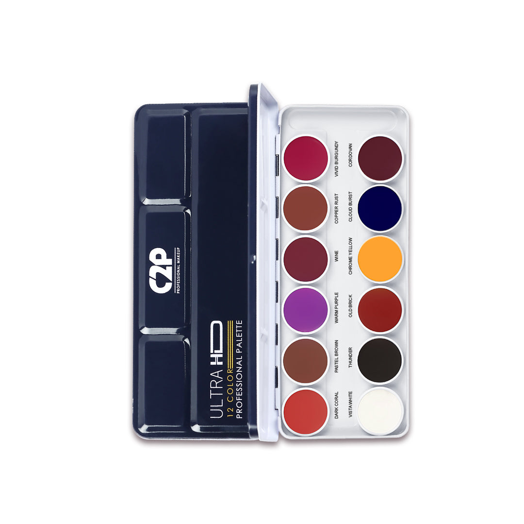 Ultra HD 12-Color Lip Palette – Create, Blend, and Shine with Long-Lasting, Hydrated Color