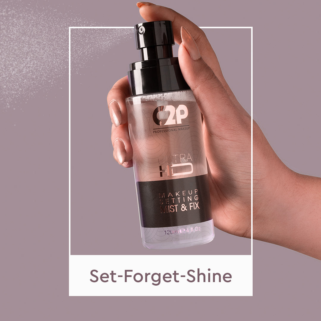 ULTRA HD MAKEUP SETTING MIST &amp; FIX - SHIMMER (120 ml)