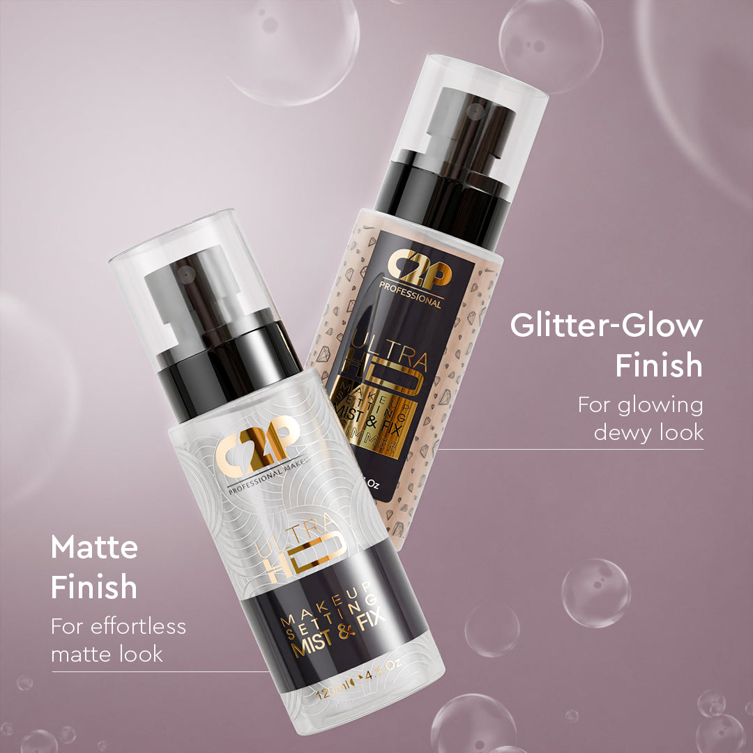 ULTRA HD MAKEUP SETTING MIST &amp; FIX - SHIMMER (120 ml)